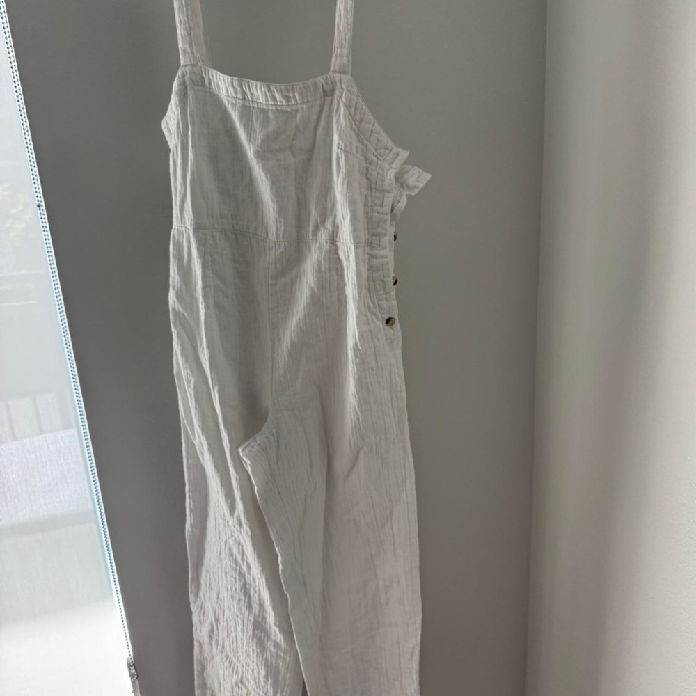 Billabong White Casual Overalls